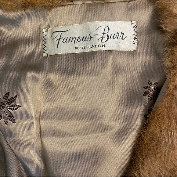 Vintage Mink Shawl Famous-Barr Fur Salon - Picture 7 of 11